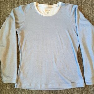 Patagonia periwinkle blue long sleeve active shirt